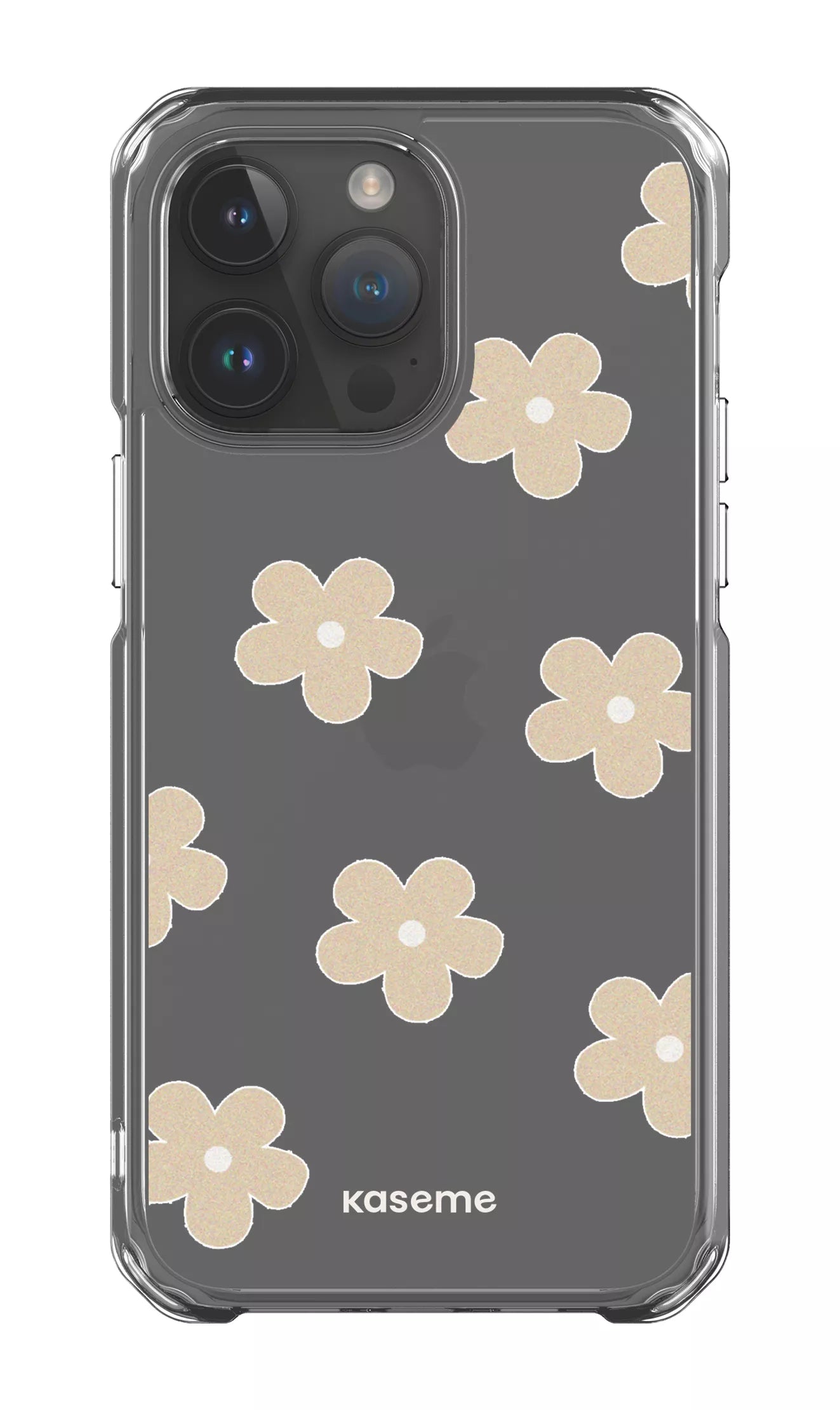 iPhone 14 Pro Max Clear Case Woodstock Beige Clear Case -