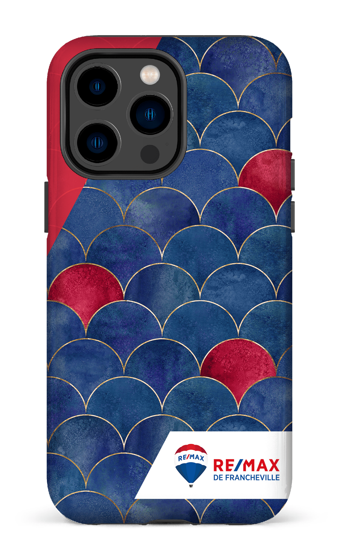 iPhone 14 Pro Max Tough Écailles bicolores de Francheville -