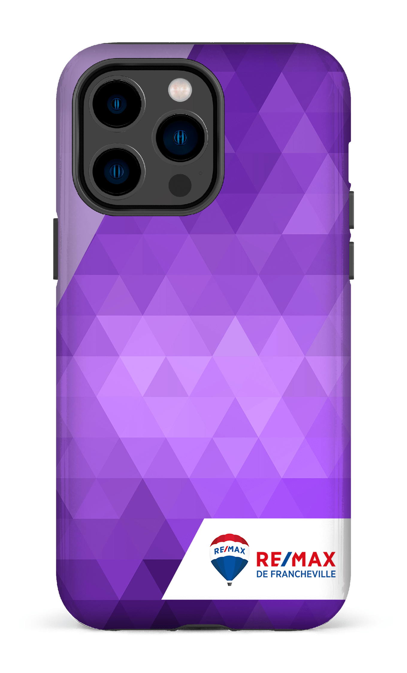 iPhone 14 Pro Max Tough Motif Triangle de Francheville -