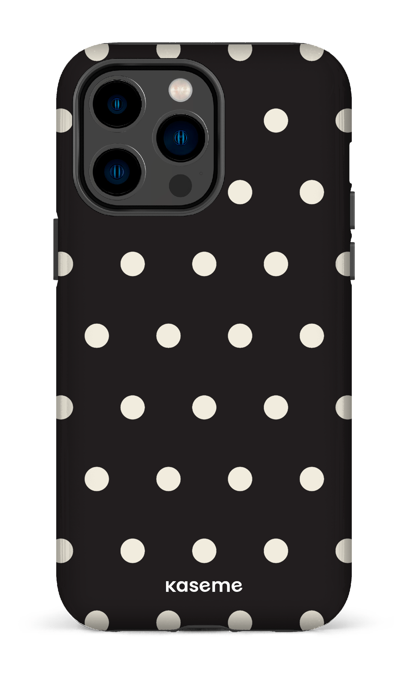 iPhone 14 Pro Max Tough Polka Black -