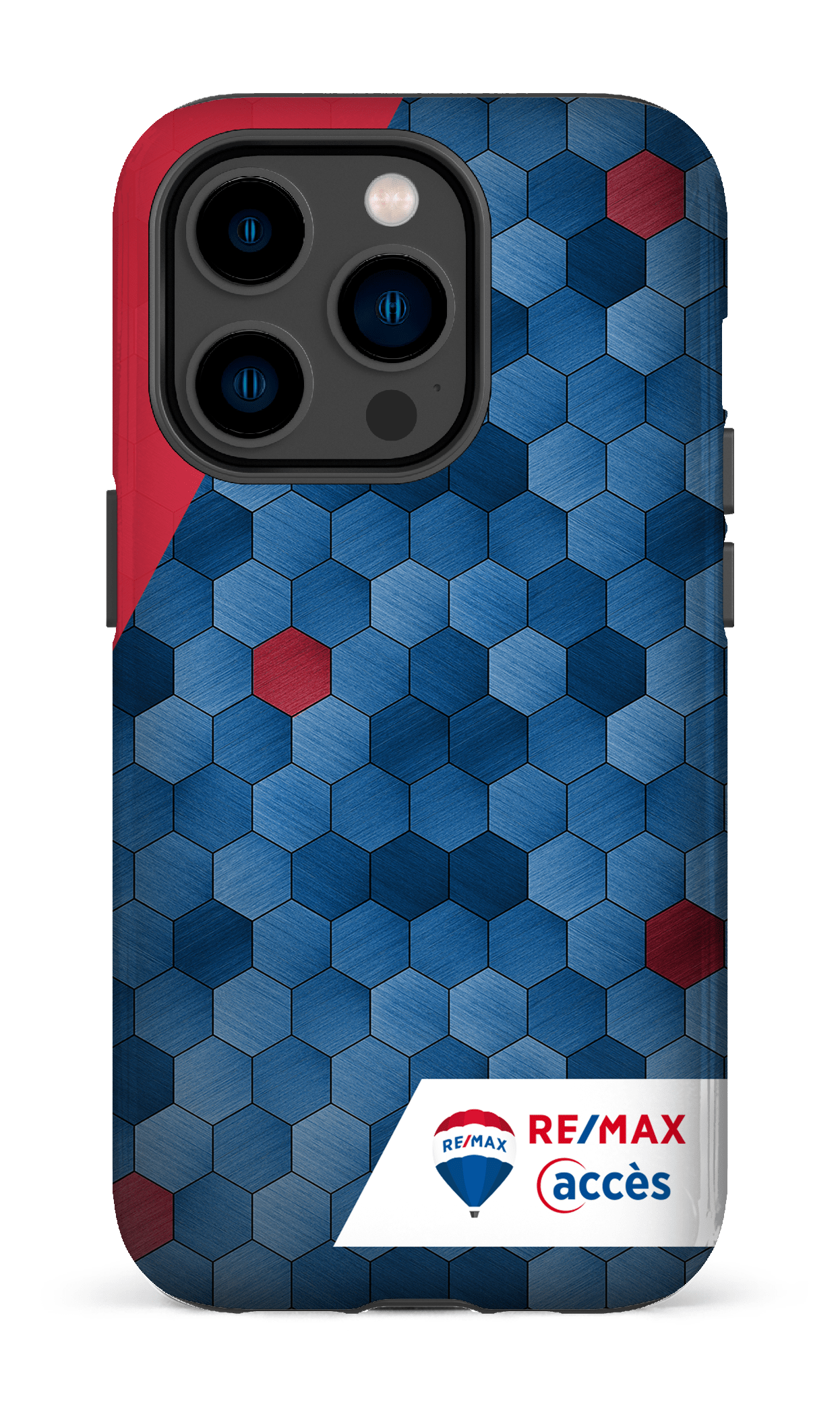 iPhone 14 Pro Tough Exagones texturés -