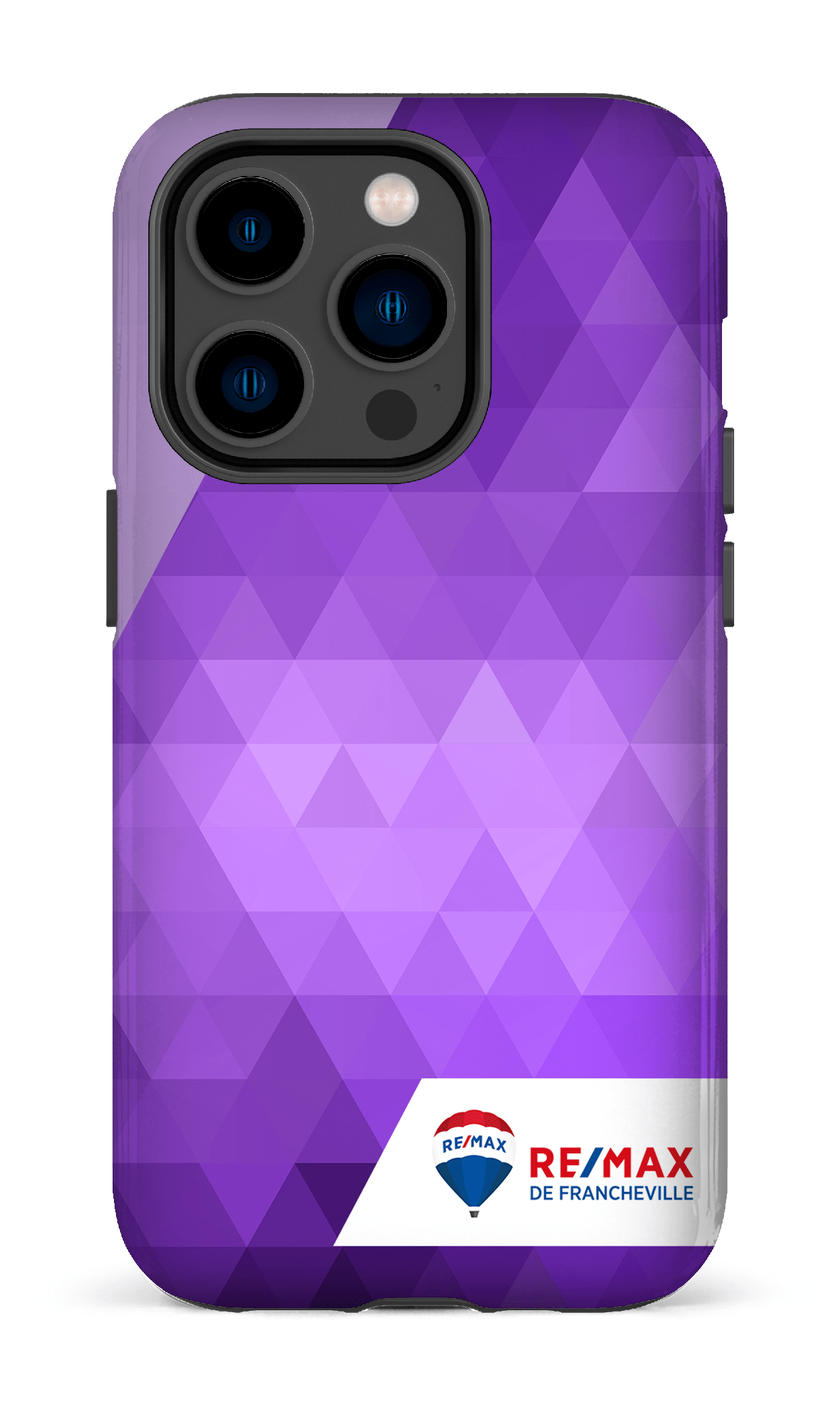 iPhone 14 Pro Tough Motif Triangle de Francheville -