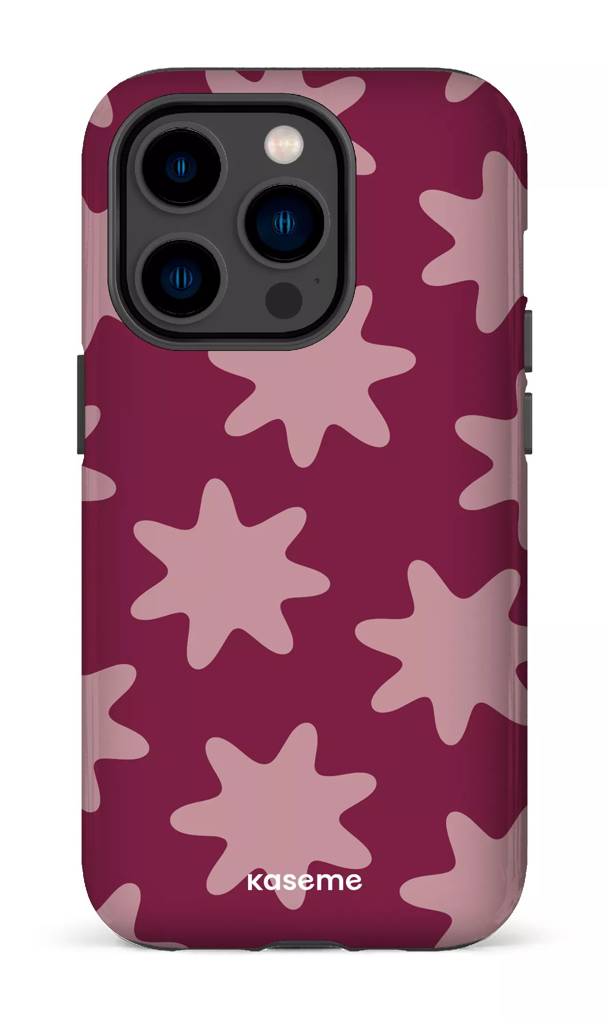 iPhone 14 Pro Tough Unframed Burgundy -