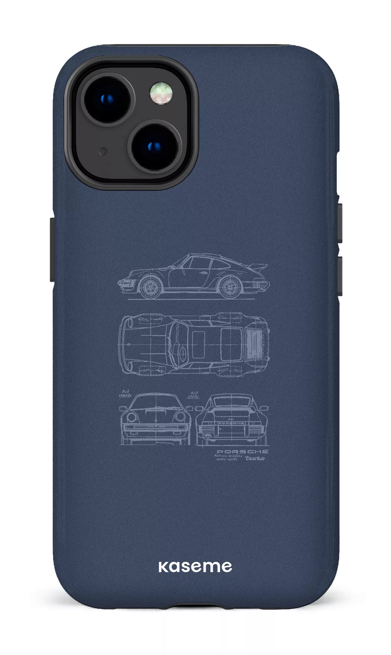 iPhone 14 Tough Gloss Beat The Traffic Blue -