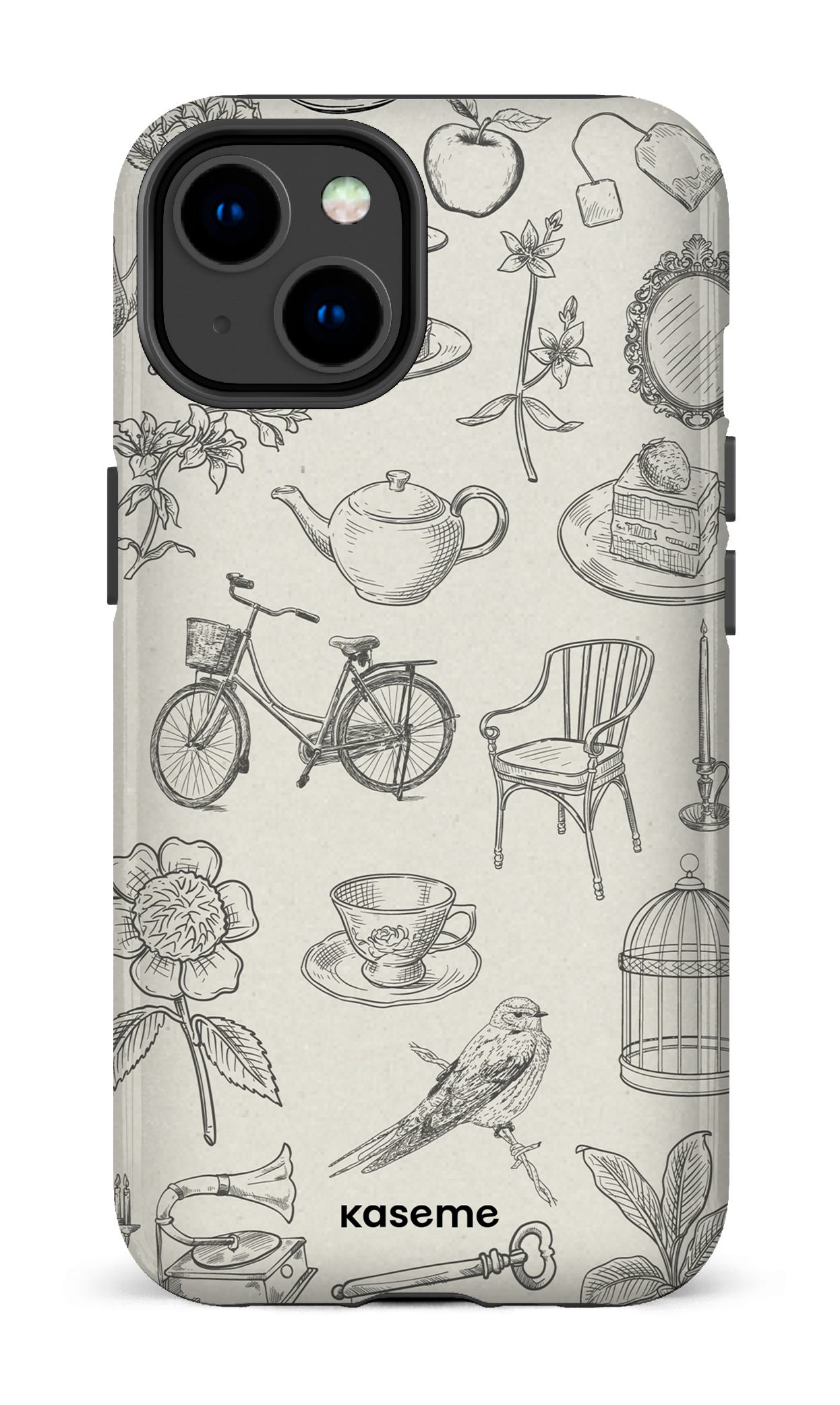 iPhone 14 Tough Gloss Cottage -