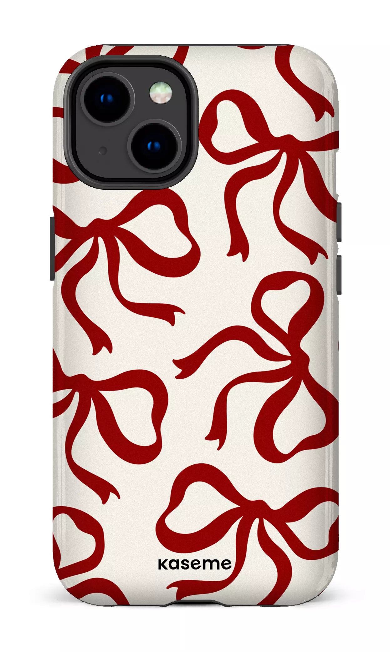 iPhone 14 Tough Gloss Lace Burgundy -