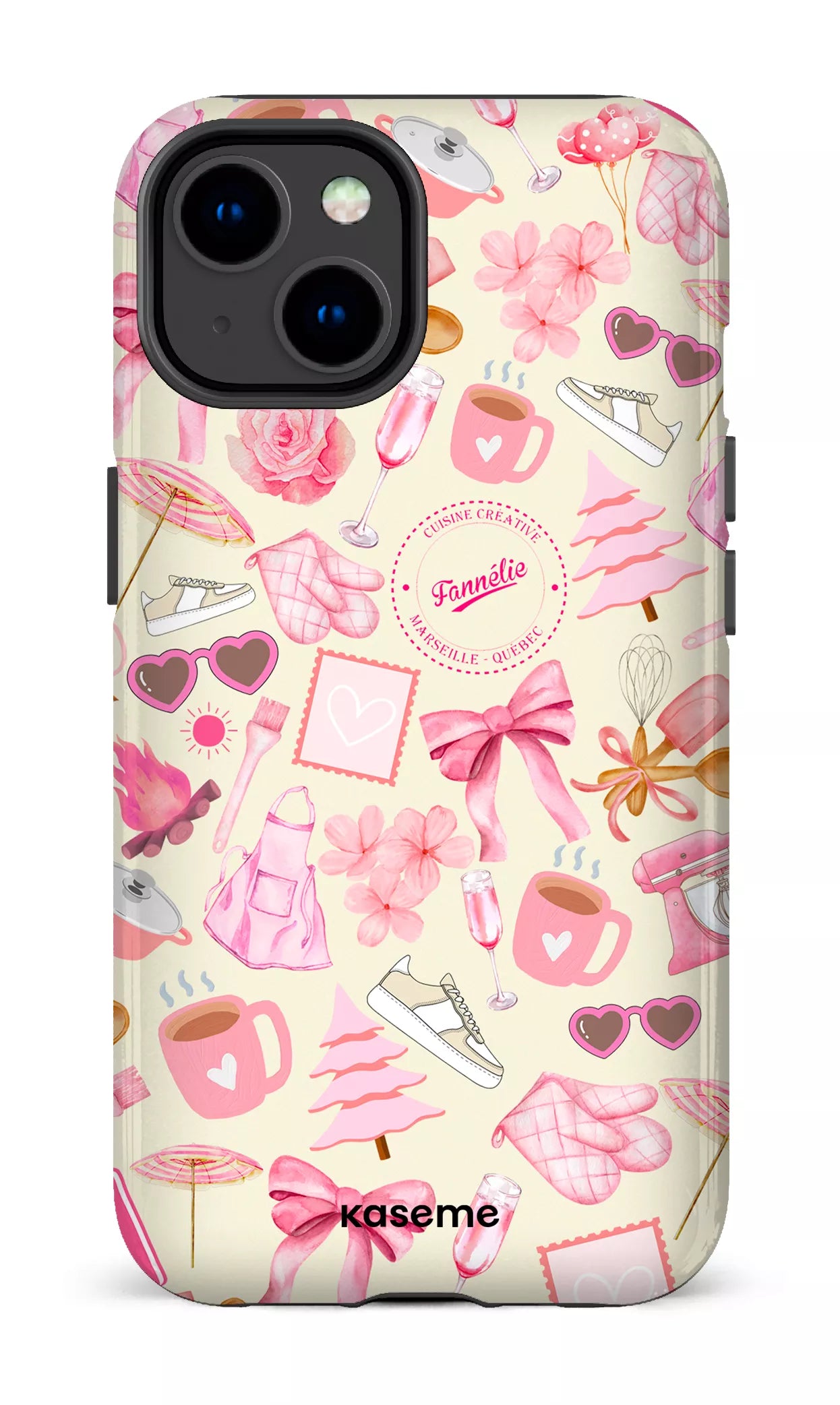 iPhone 14 Tough Gloss Les icônes de Fannélie -