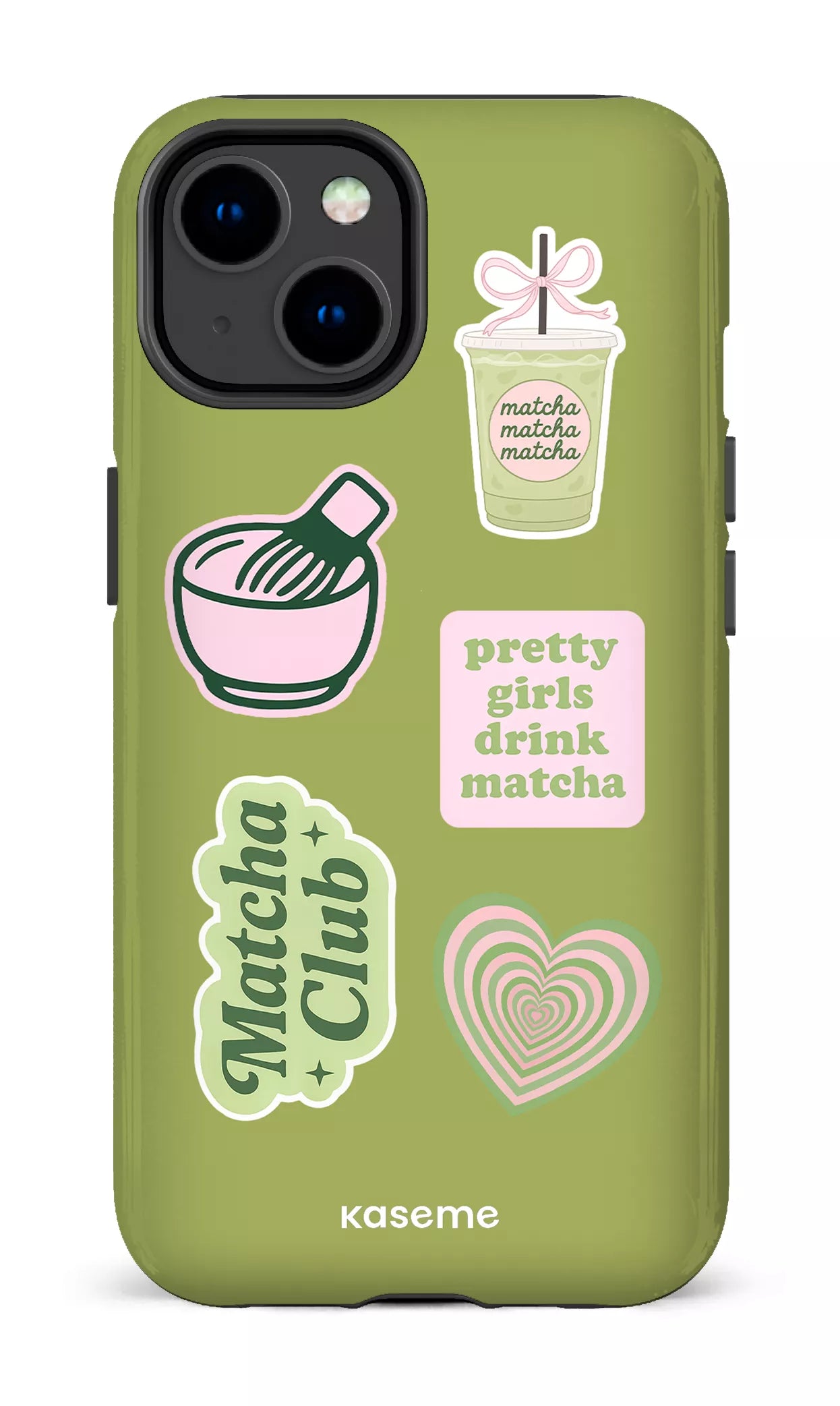 iPhone 14 Tough Gloss Matcha Club -