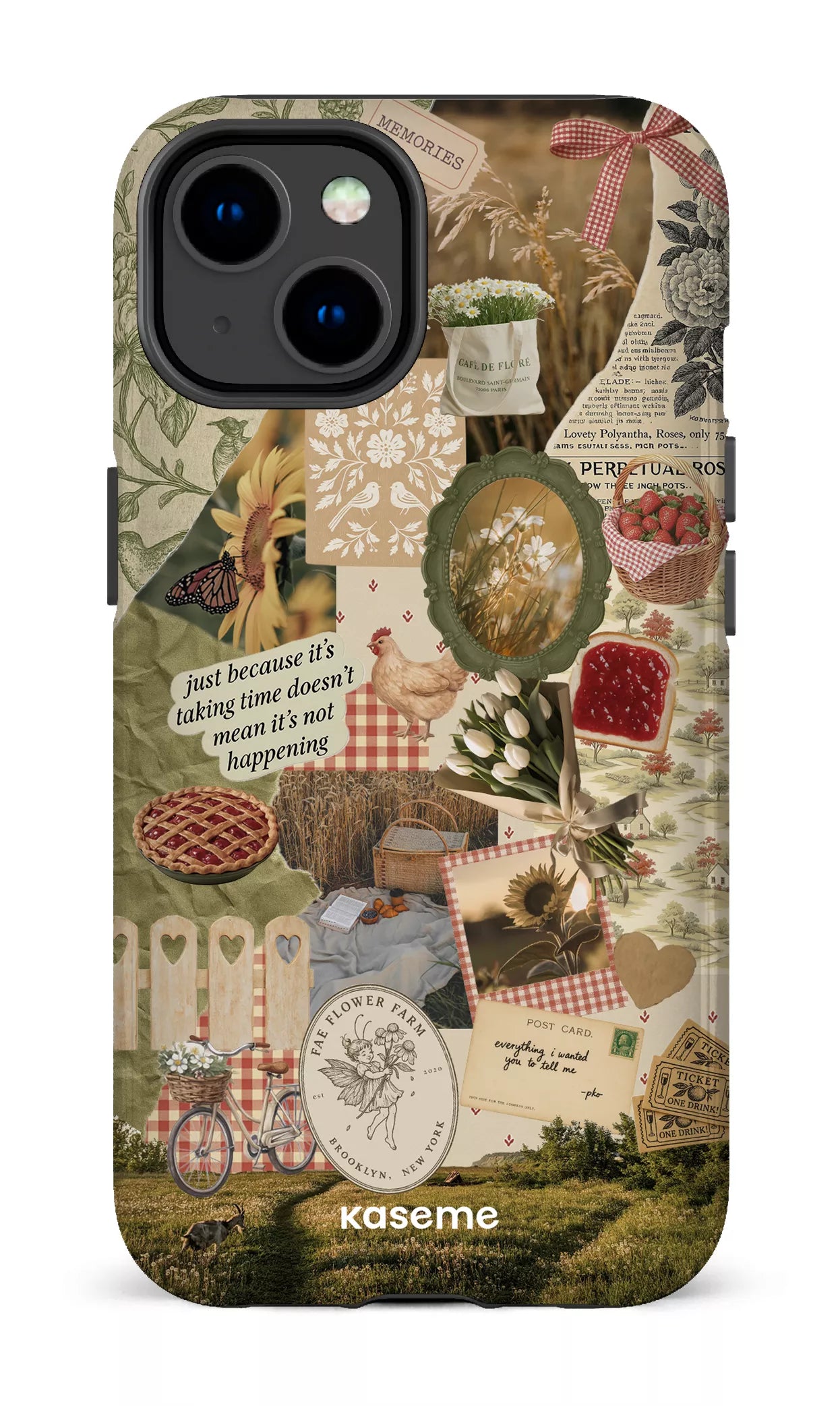 iPhone 14 Tough Gloss Meadow Stories -