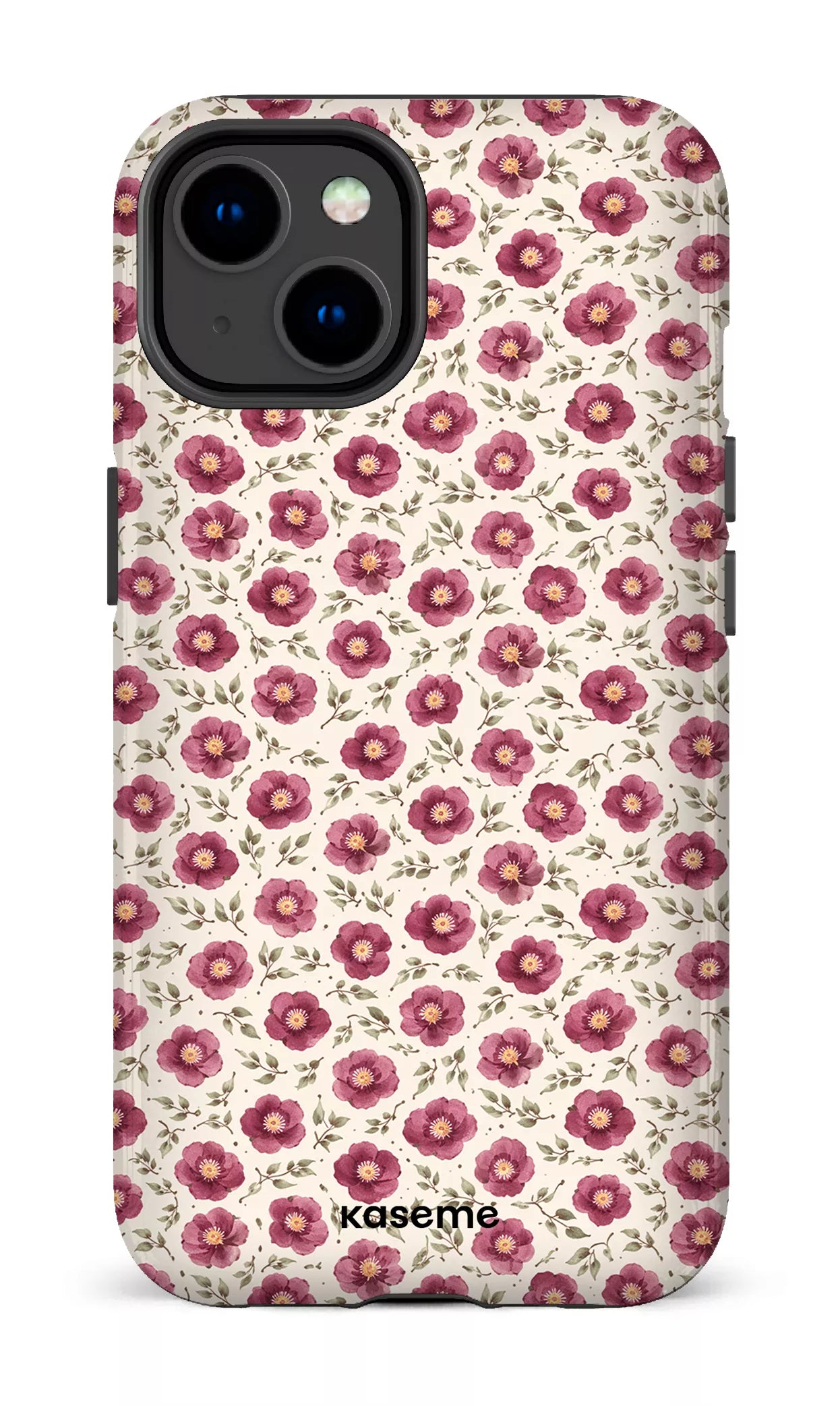iPhone 14 Tough Gloss Ruby Bloom -