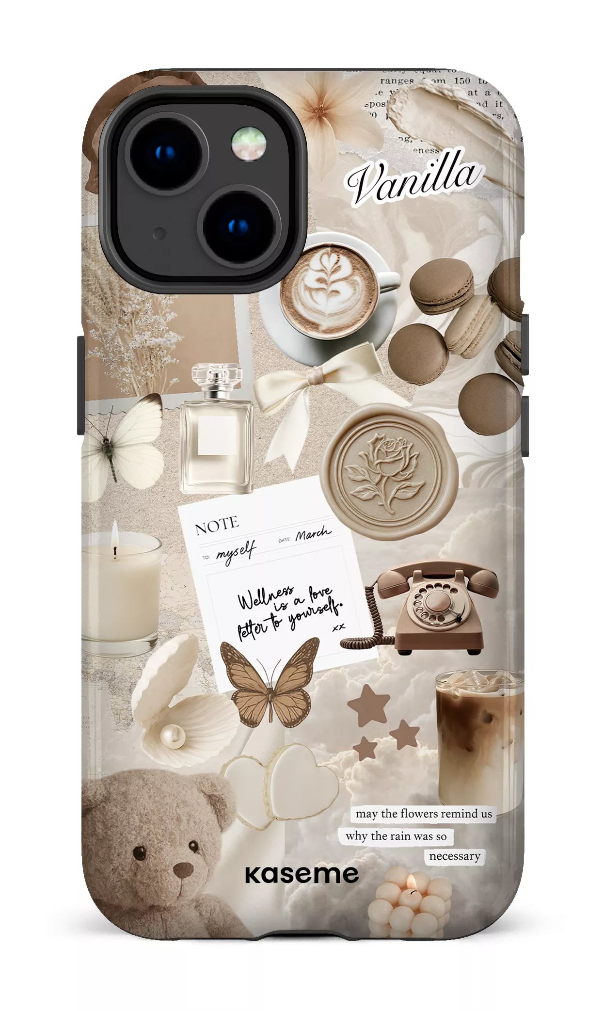 iPhone 14 Tough Gloss Vanilla Reverie -