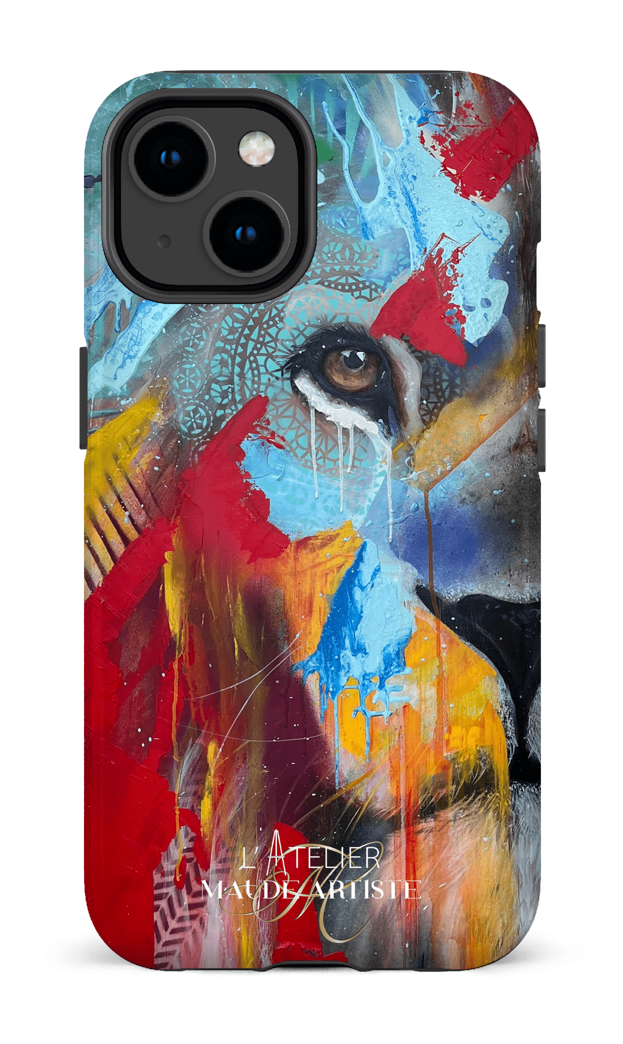 iPhone 14 Tough Gloss Waves by Maude -