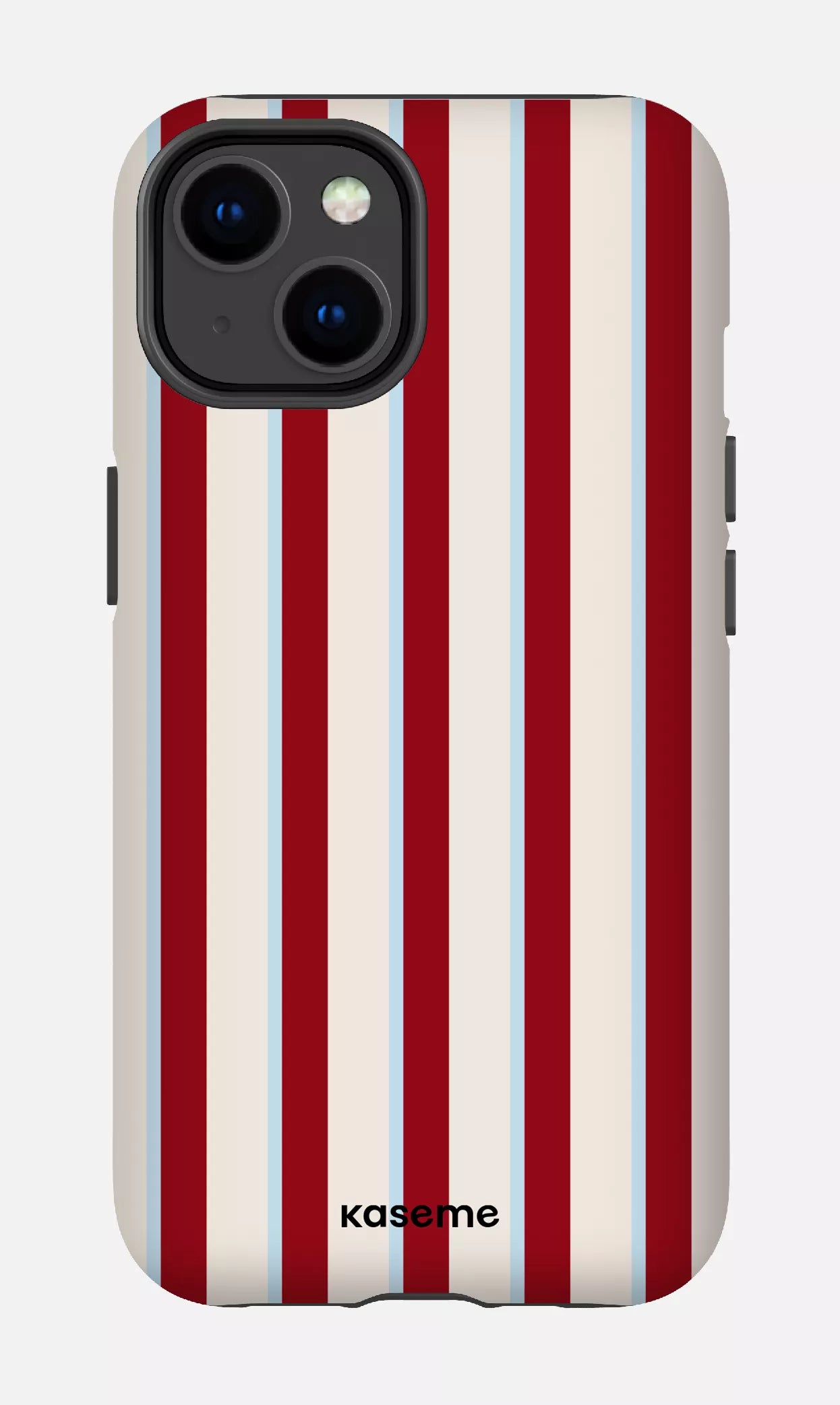 iPhone 14 Tough Matte Berry Lane Red & Blue -