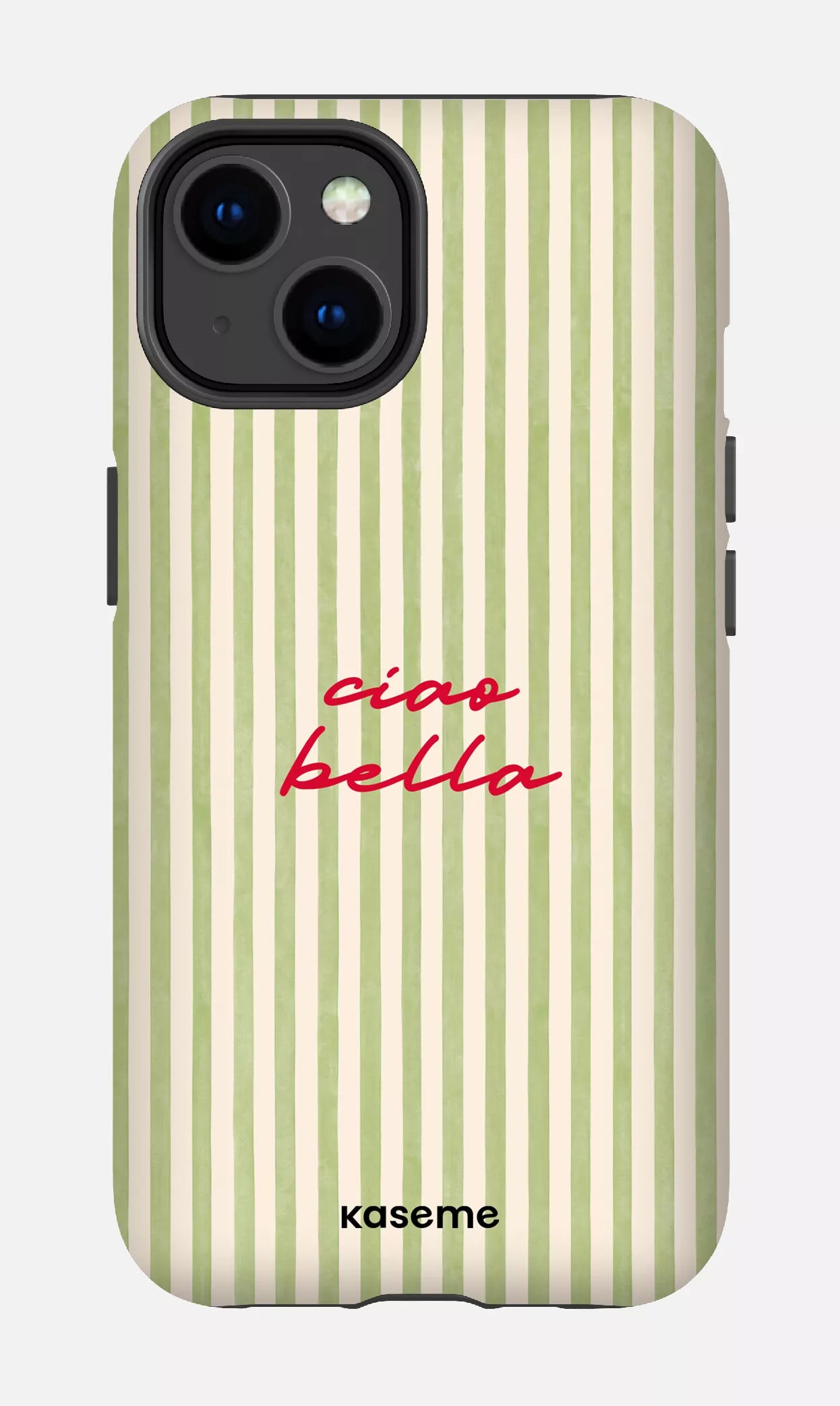 iPhone 14 Tough Matte Ciao Bella Green -