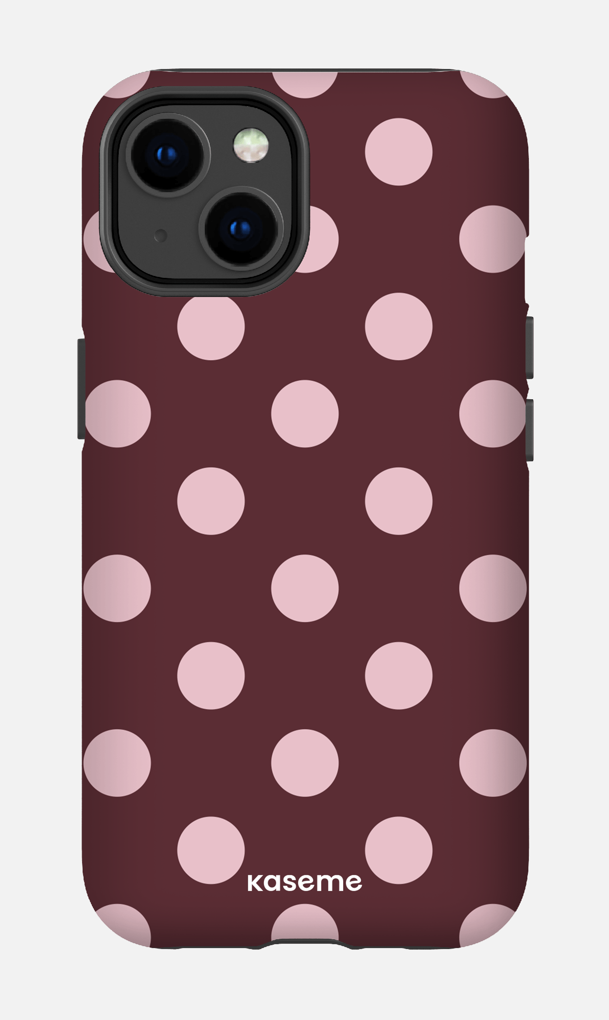 iPhone 14 Tough Matte Couture Burgundy -