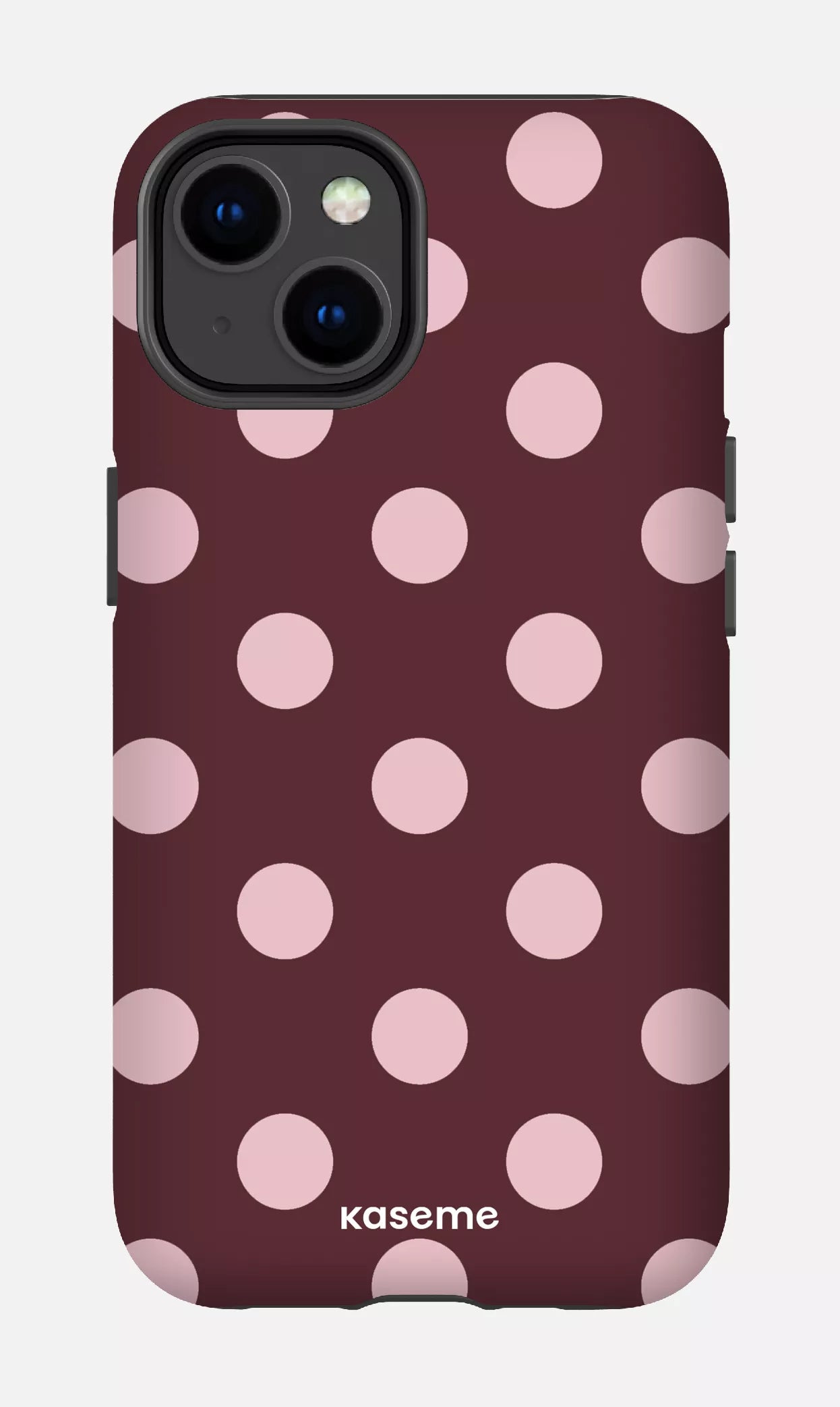 iPhone 14 Tough Matte Couture Burgundy -