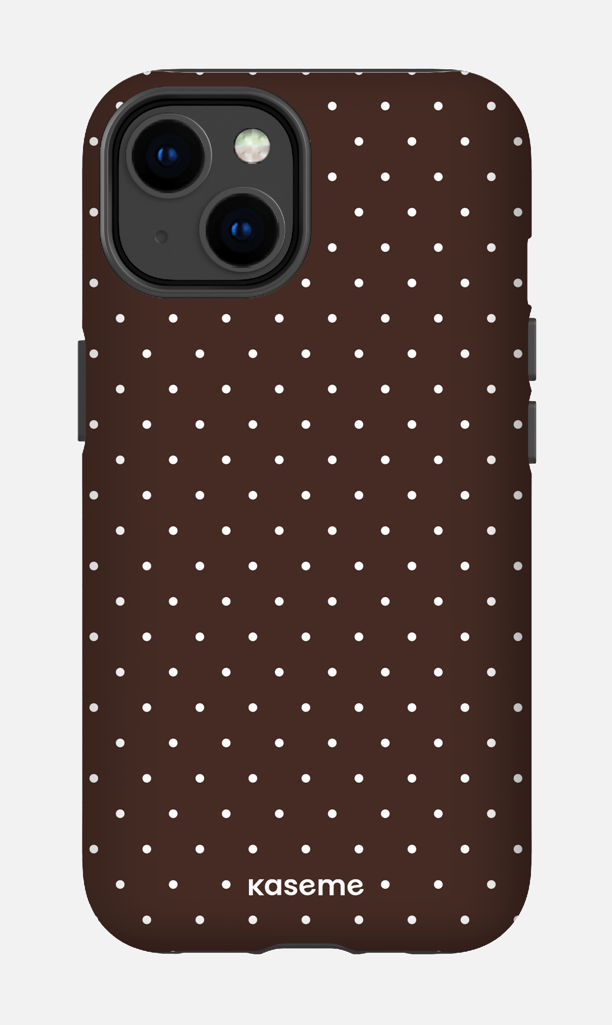 iPhone 14 Tough Matte Ditsy Brown -