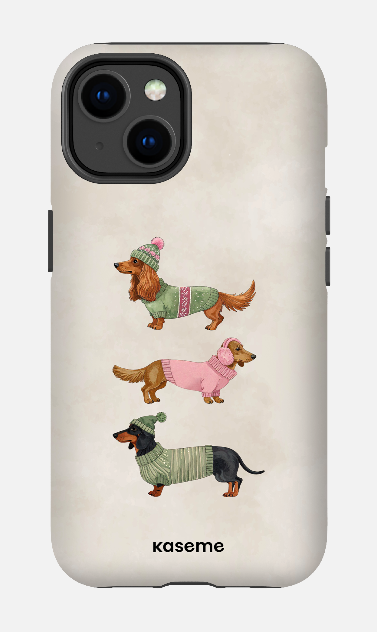 iPhone 14 Tough Matte Doxies Club -