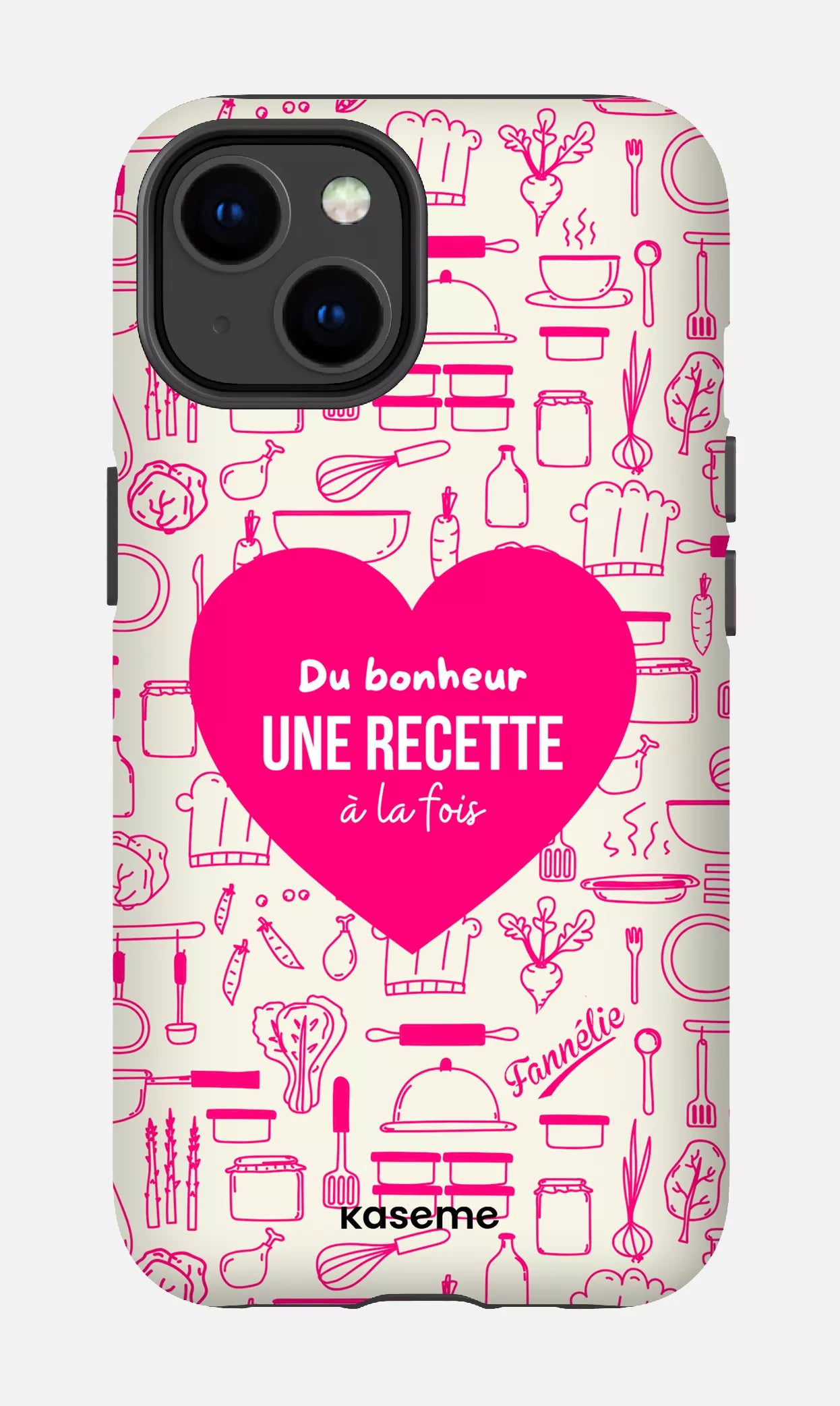 iPhone 14 Tough Matte Du bonheur une recette à la fois -