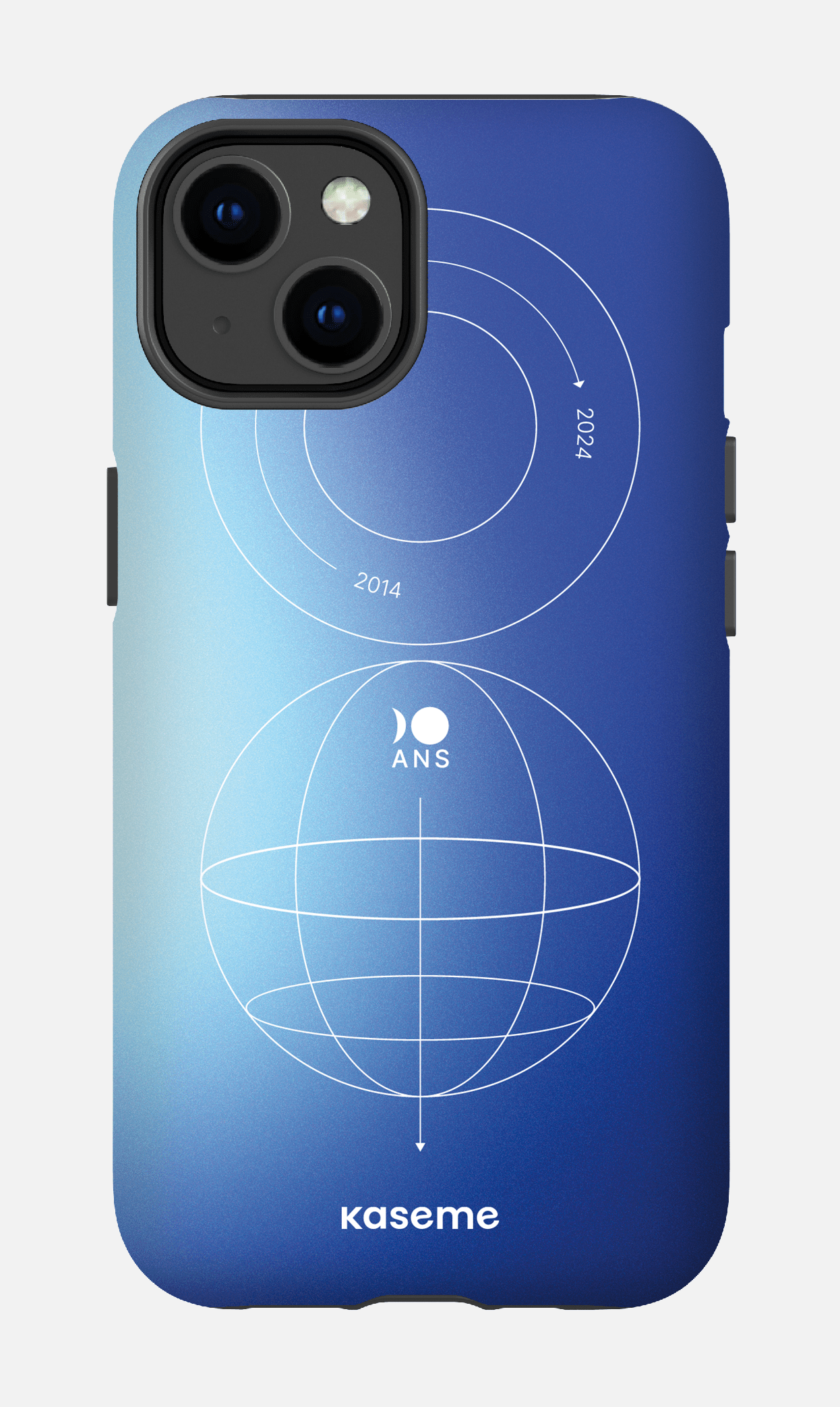 iPhone 14 Tough Matte Étui Spatial -