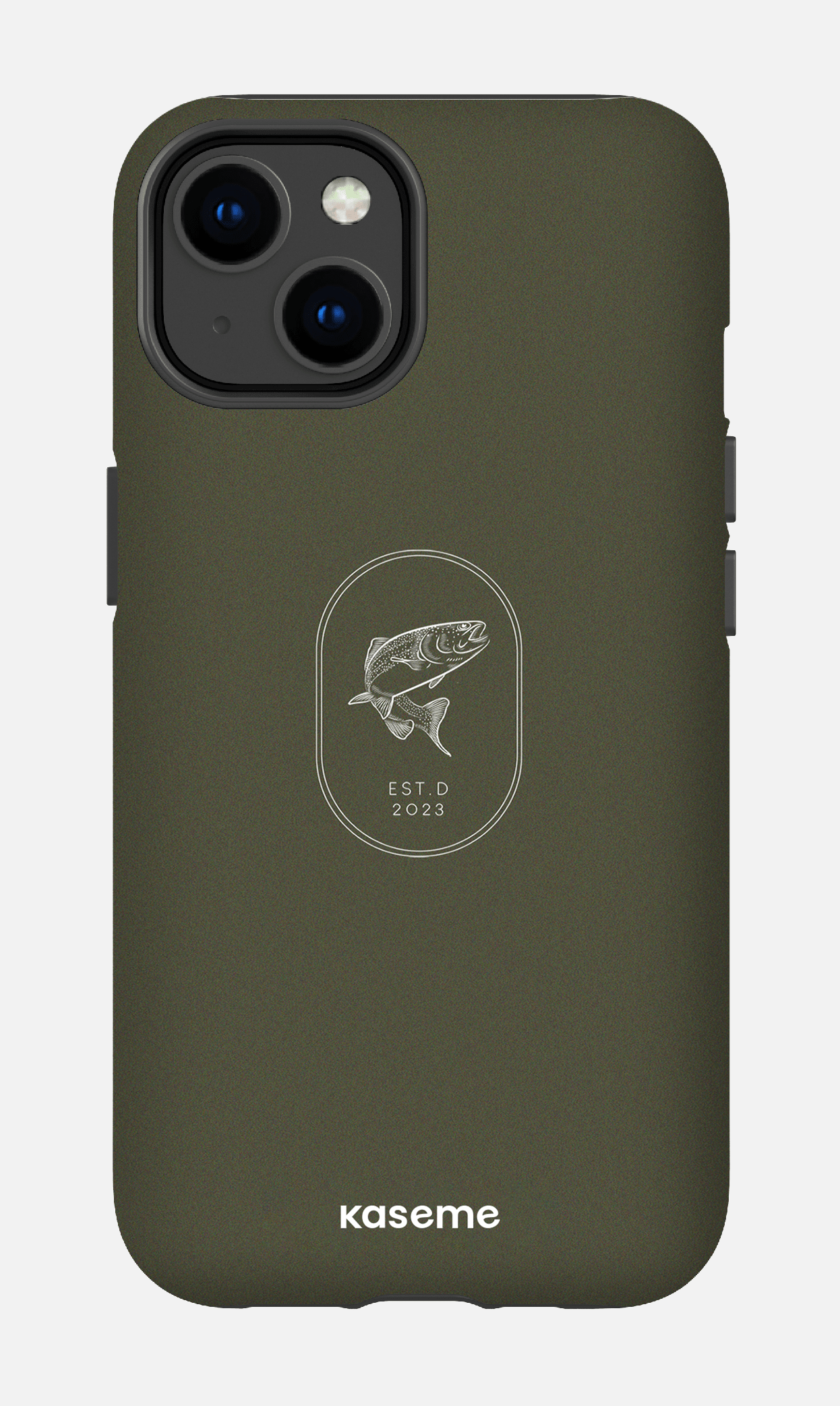 iPhone 14 Tough Matte Fishing Green -