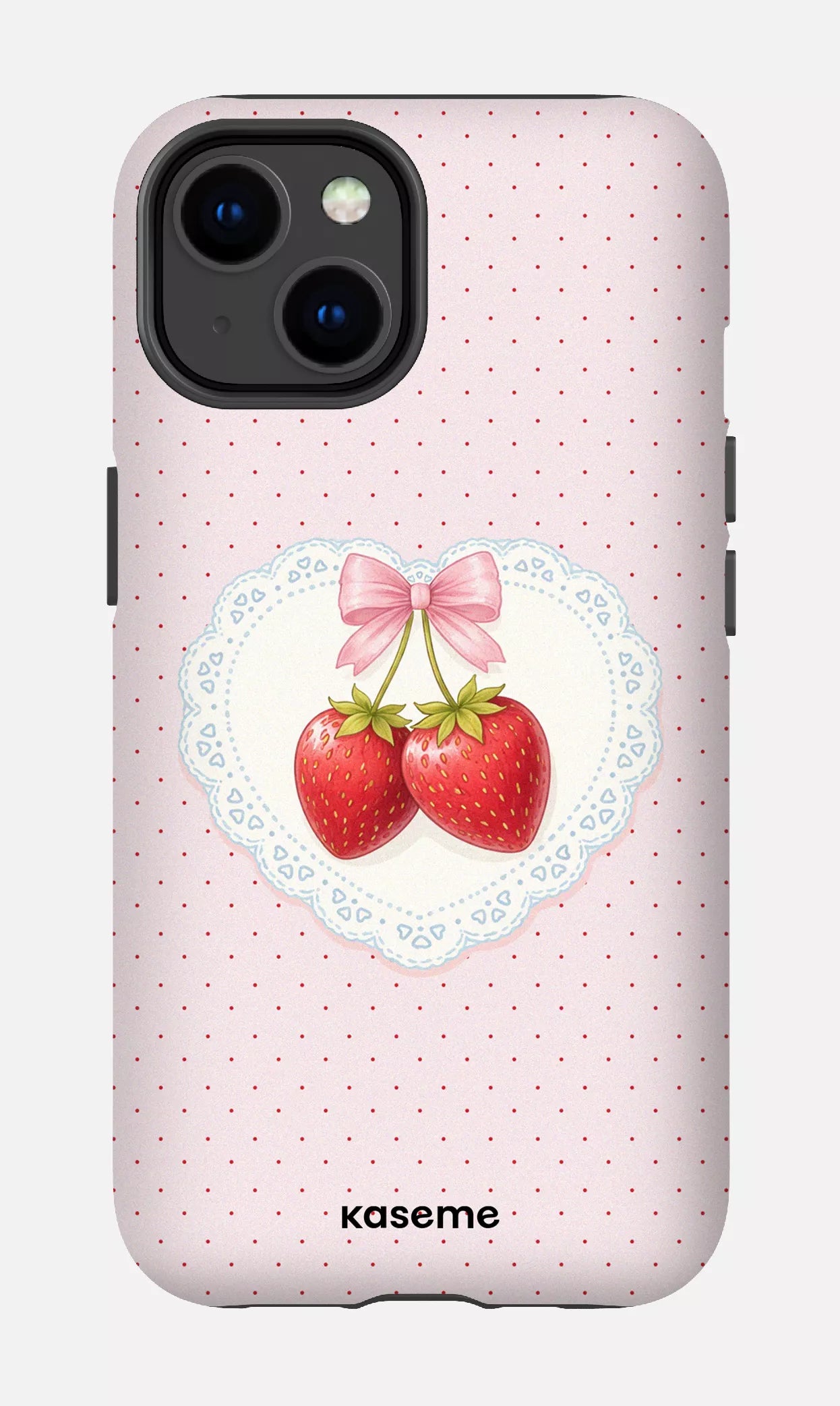 iPhone 14 Tough Matte Fresa Lace Pink -