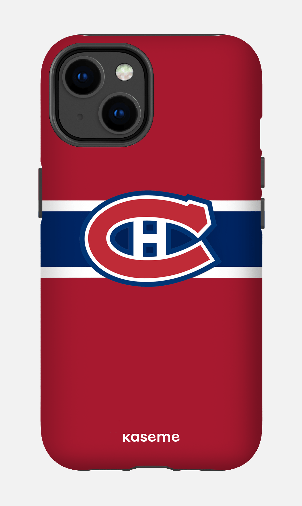 iPhone 14 Tough Matte Habs Jersey -