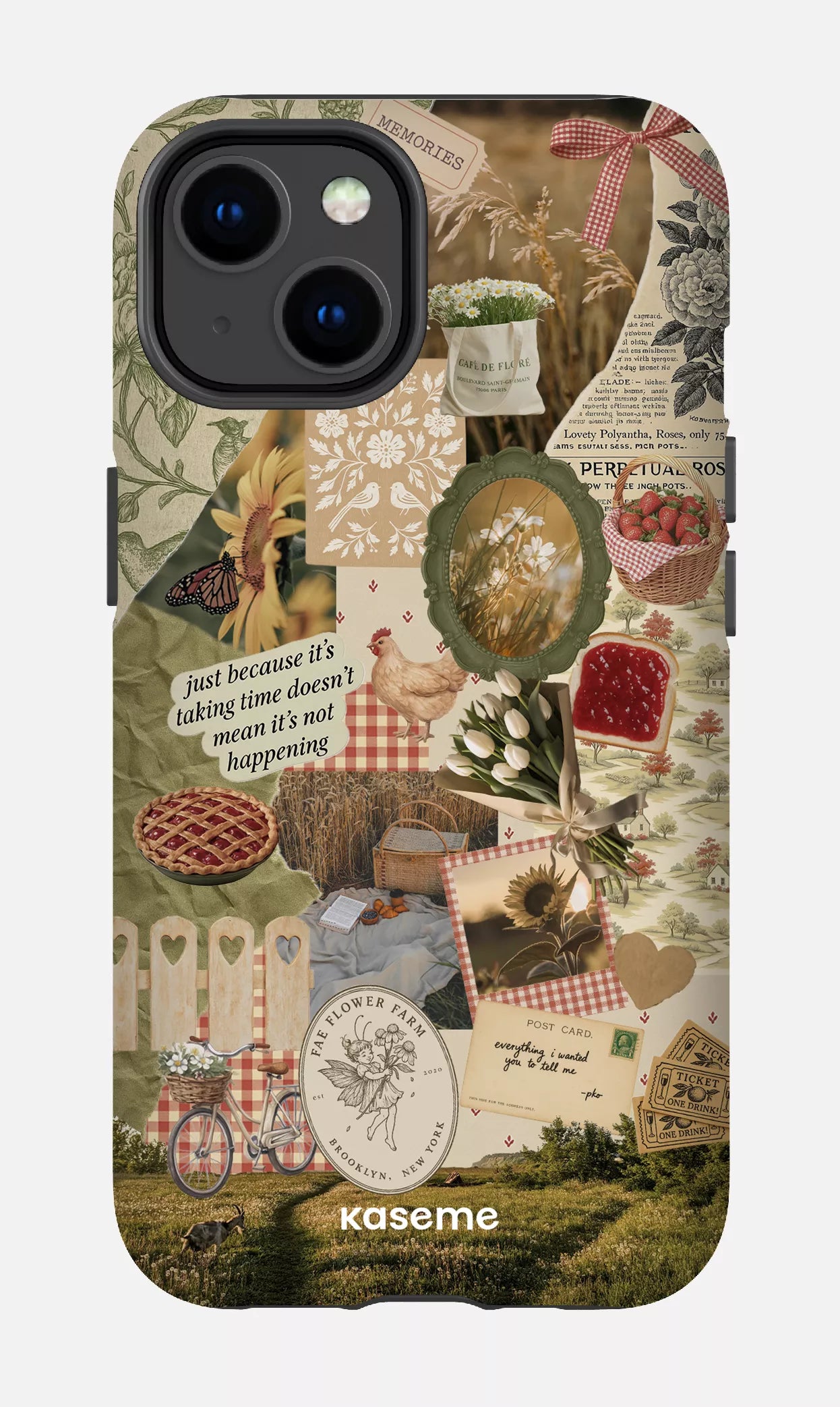 iPhone 14 Tough Matte Meadow Stories -