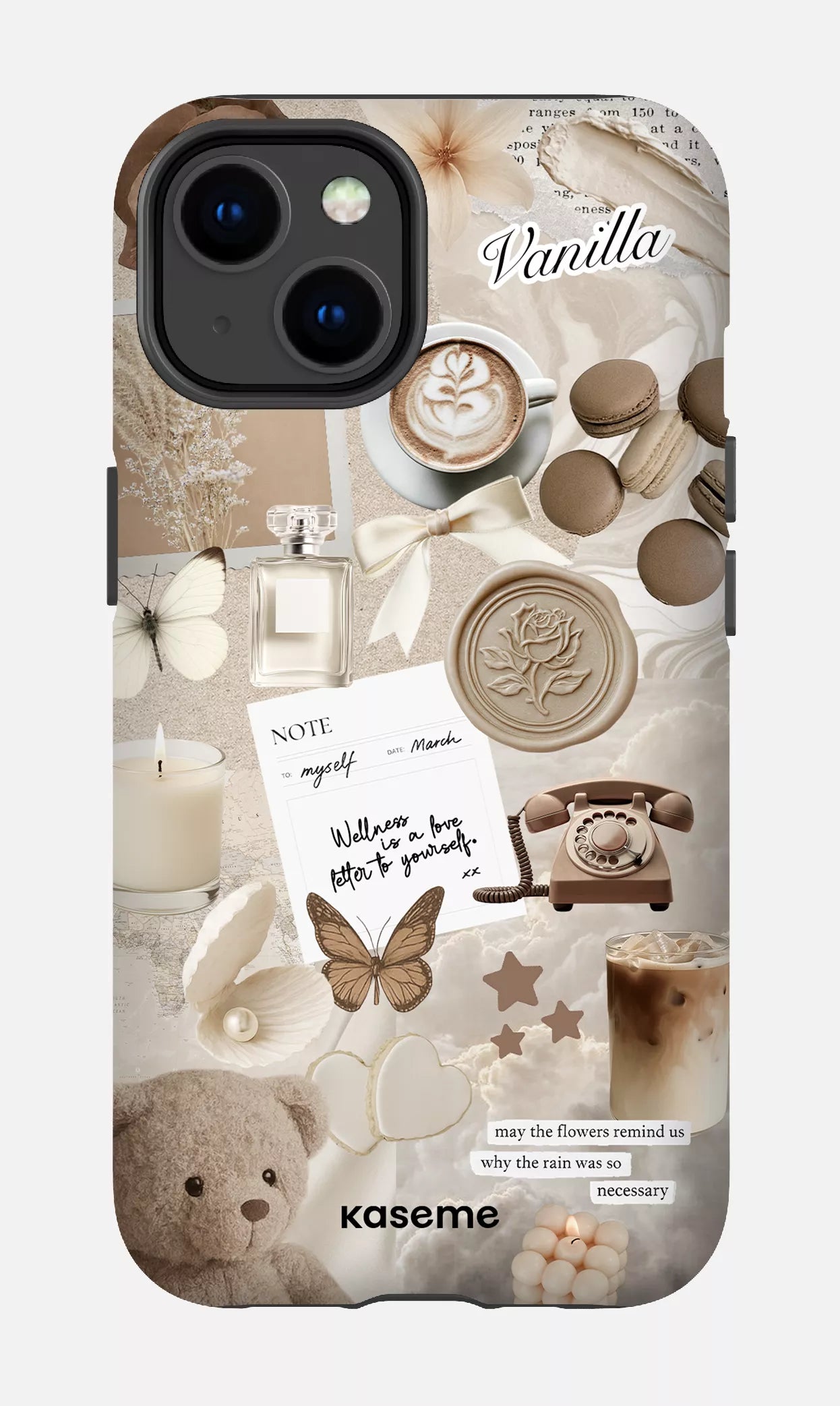 iPhone 14 Tough Matte Vanilla Reverie -