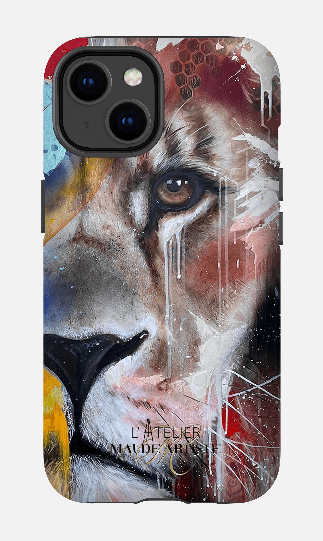 iPhone 14 Tough Matte Waves 3 by Maude -