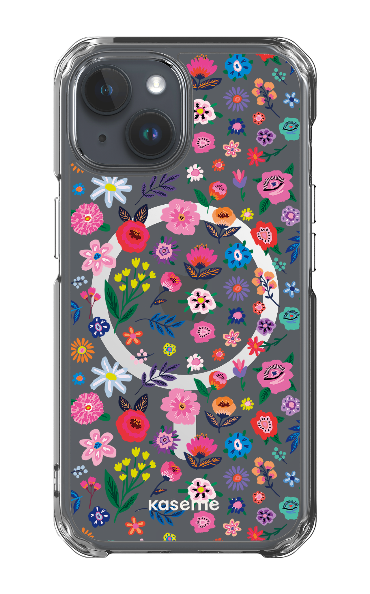 iPhone 15 Clear Case - Magsafe Hallucinate Clear Case -