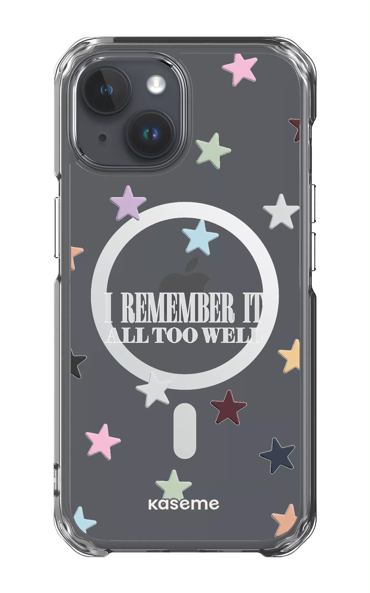 iPhone 15 Clear Case - Magsafe It Was Rare Clear Case -