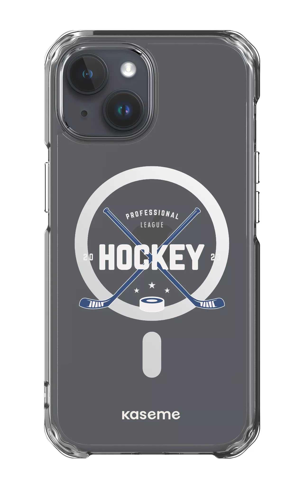 iPhone 15 Clear Case - Magsafe Playoffs Clear Case -