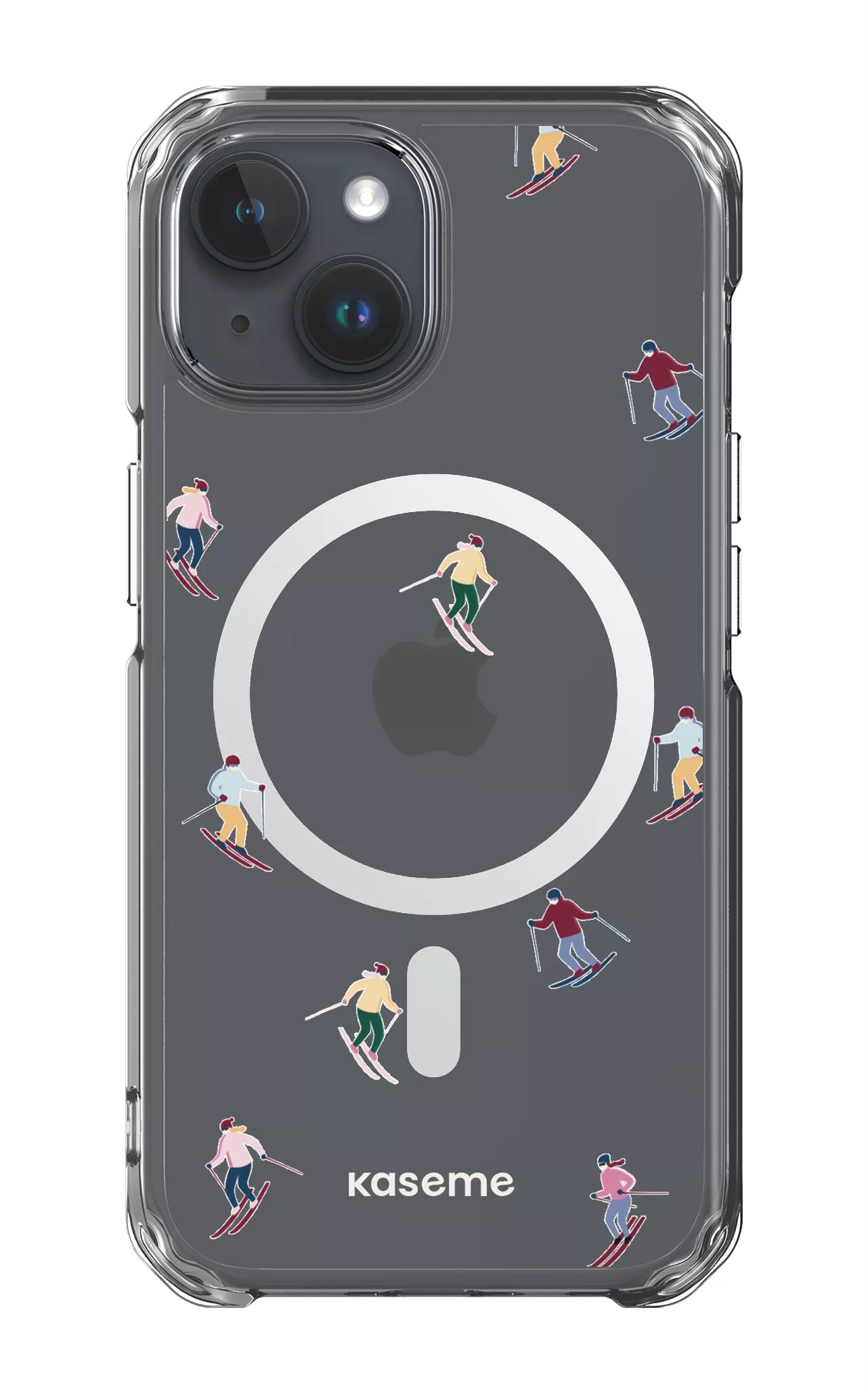 iPhone 15 Clear Case - Magsafe Slope Clear Case -