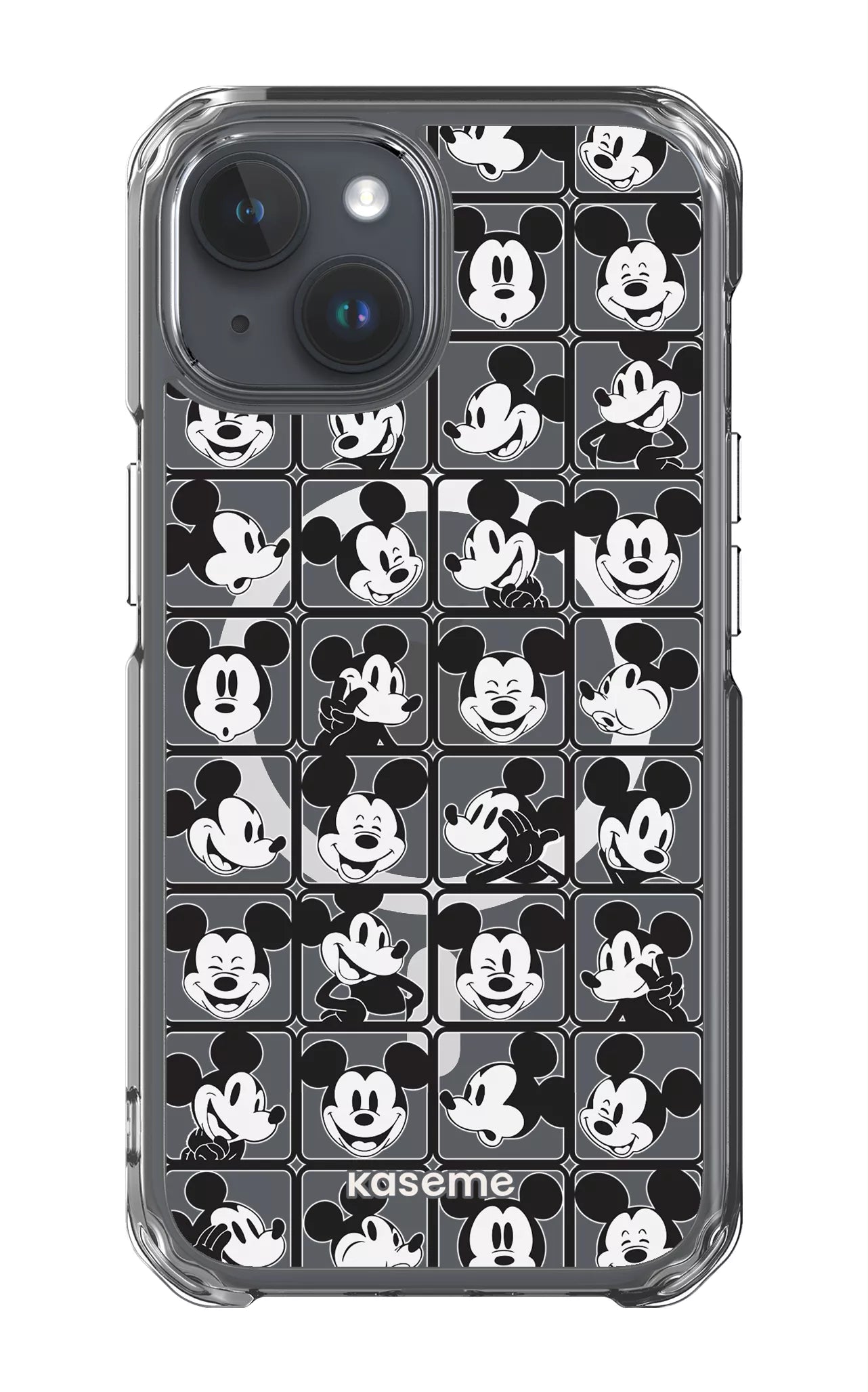 iPhone 15 Clear Case - Magsafe Whimsy Clear Case -