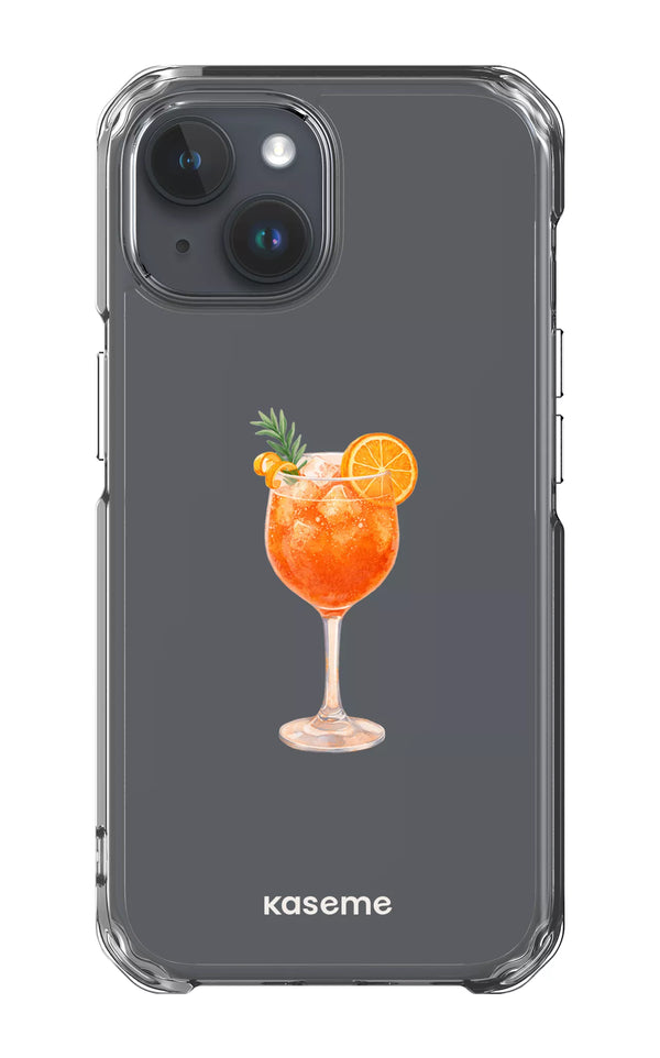 iPhone 15 Clear Case Aperol Sunset Clear Case -