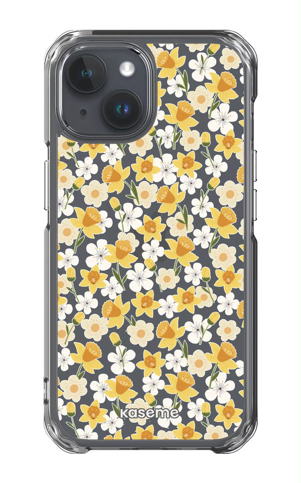 iPhone 15 Clear Case Daffodil Clear Case -
