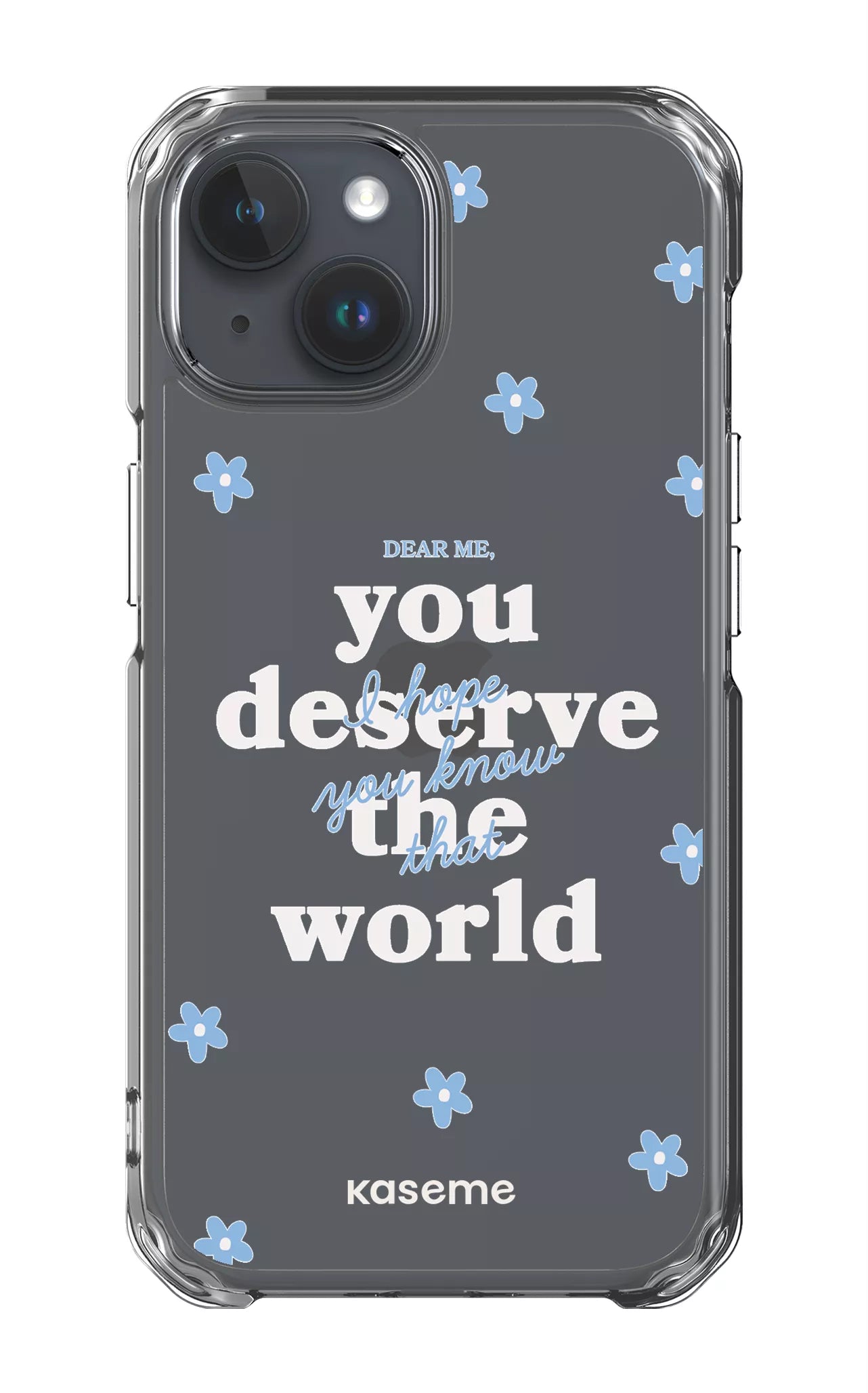 iPhone 15 Clear Case Dear Me Clear Case -