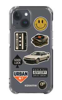 iPhone 15 Clear Case Downtown Clear Case -