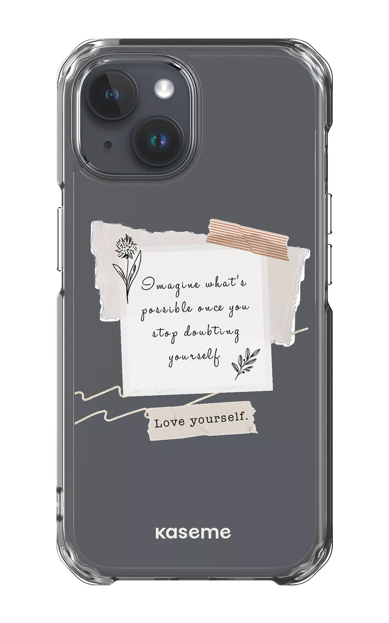 iPhone 15 Clear Case Faith Clear Case -
