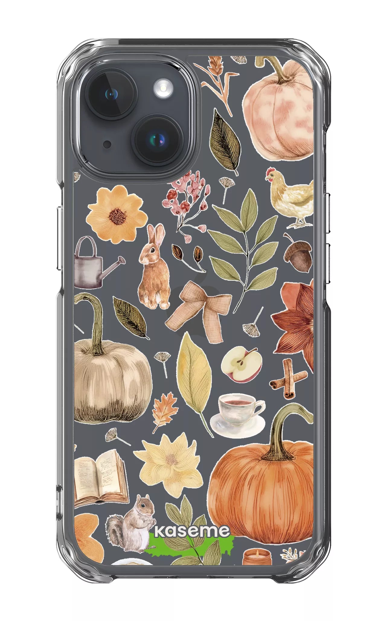 iPhone 15 Clear Case Harvest Hues Clear Case -