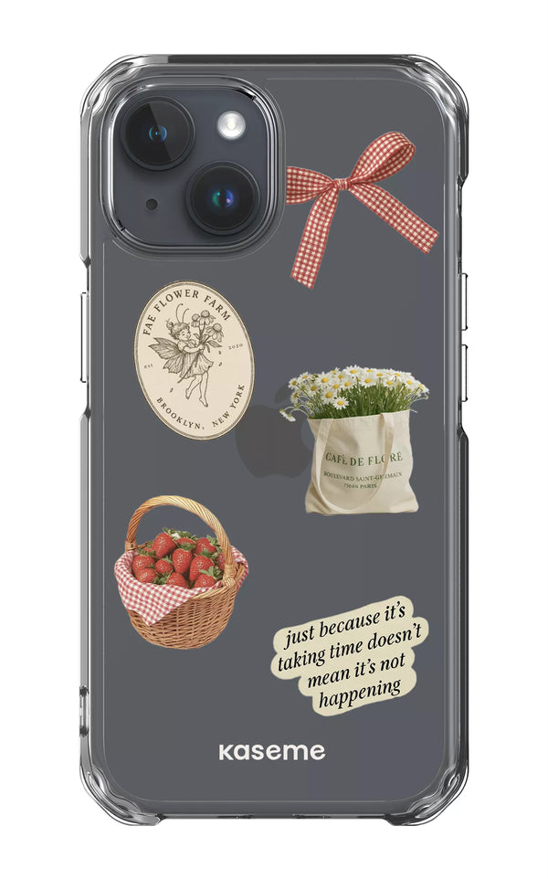 iPhone 15 Clear Case June Clear Case -
