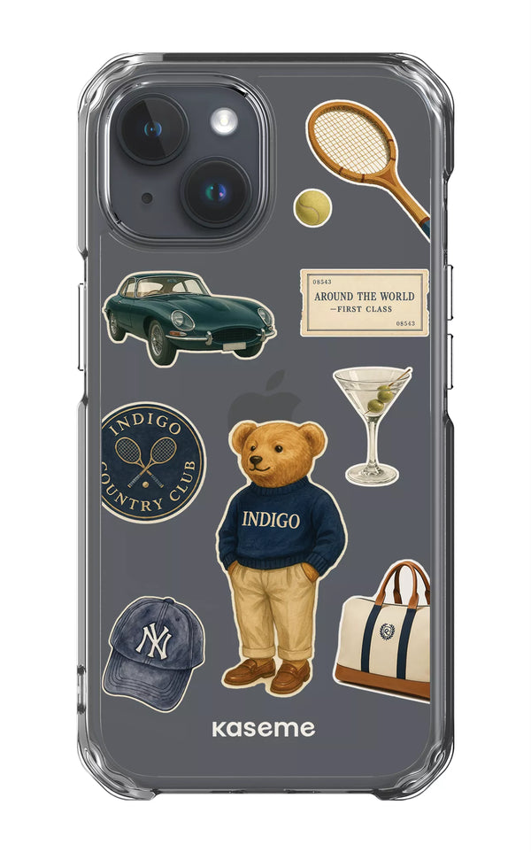 iPhone 15 Clear Case Kingsley Clear Case -