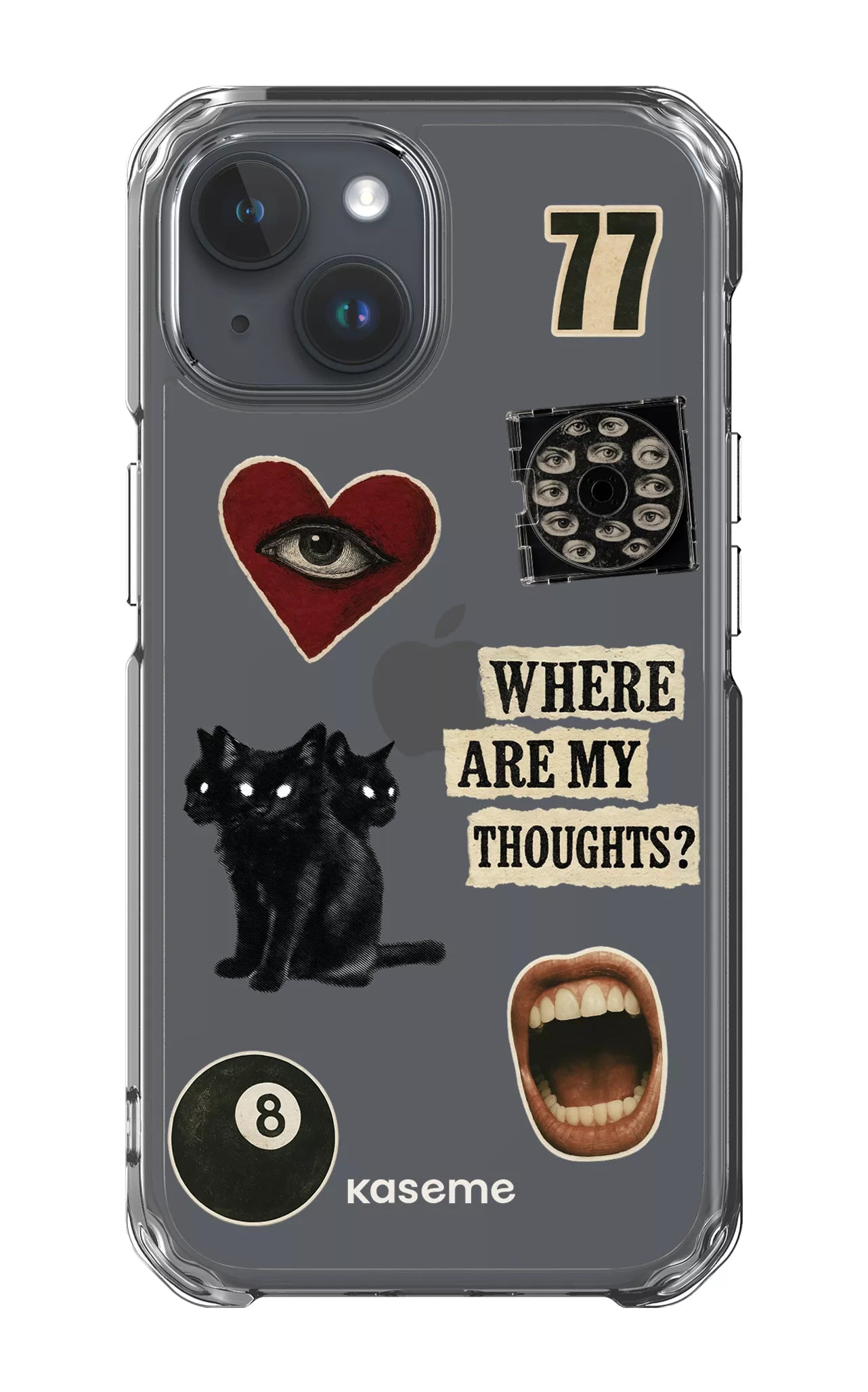iPhone 15 Clear Case Noise Clear Case -