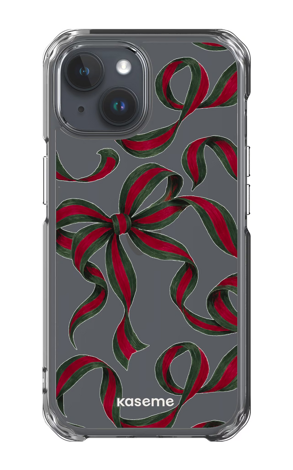 iPhone 15 Clear Case Ribbon House Clear Case -