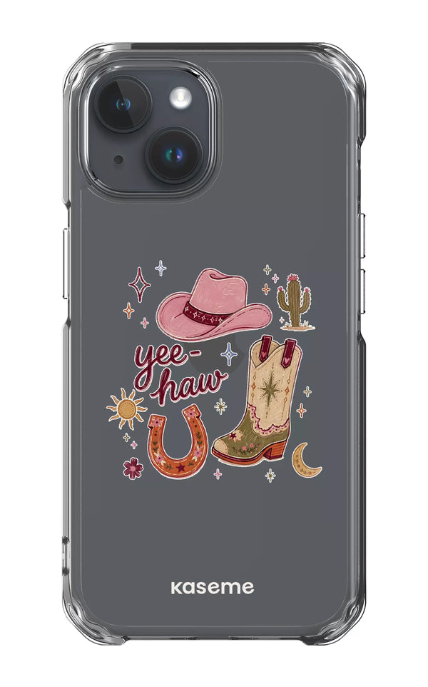 iPhone 15 Clear Case Wild West Clear Case -