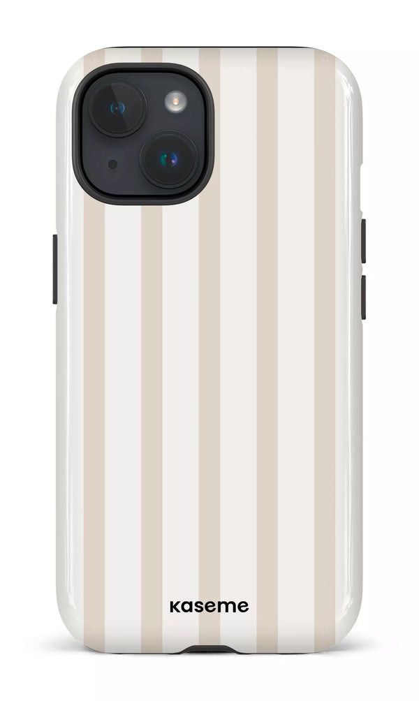 iPhone 15 MagSafe - Impact Case Berry Lane Beige -