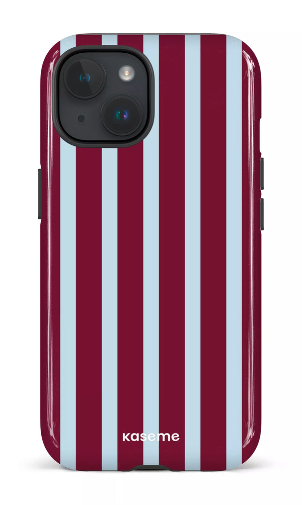iPhone 15 MagSafe - Impact Case Berry Lane Burgundy -