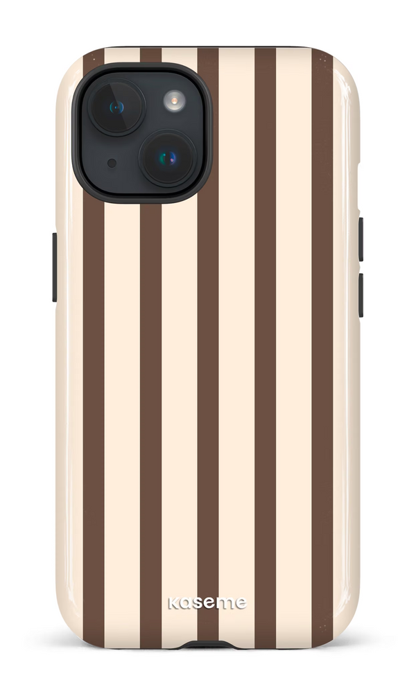 iPhone 15 MagSafe - Impact Case Berry Lane Cream -