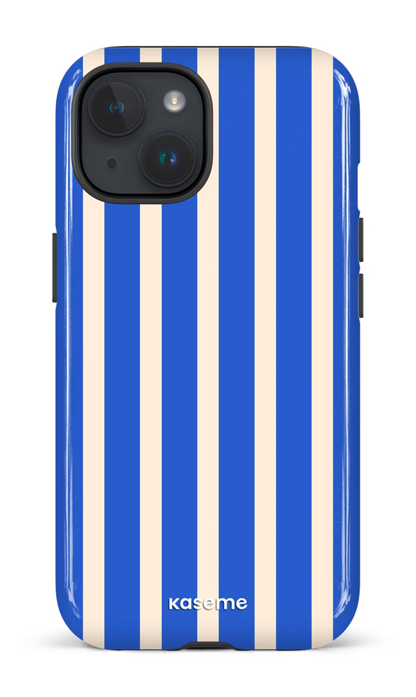 iPhone 15 MagSafe - Impact Case Berry Lane Electric Blue -